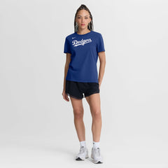Los Angeles Dodgers Women's Wordmark T-Shirt - Royal | Nike