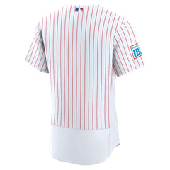 Philadelphia Phillies Home Sponsor Patch Authentic Jersey - White | Nike