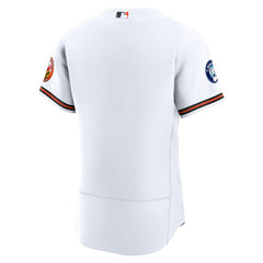 Baltimore Orioles Home Sponsor Patch Authentic Jersey - White | Nike