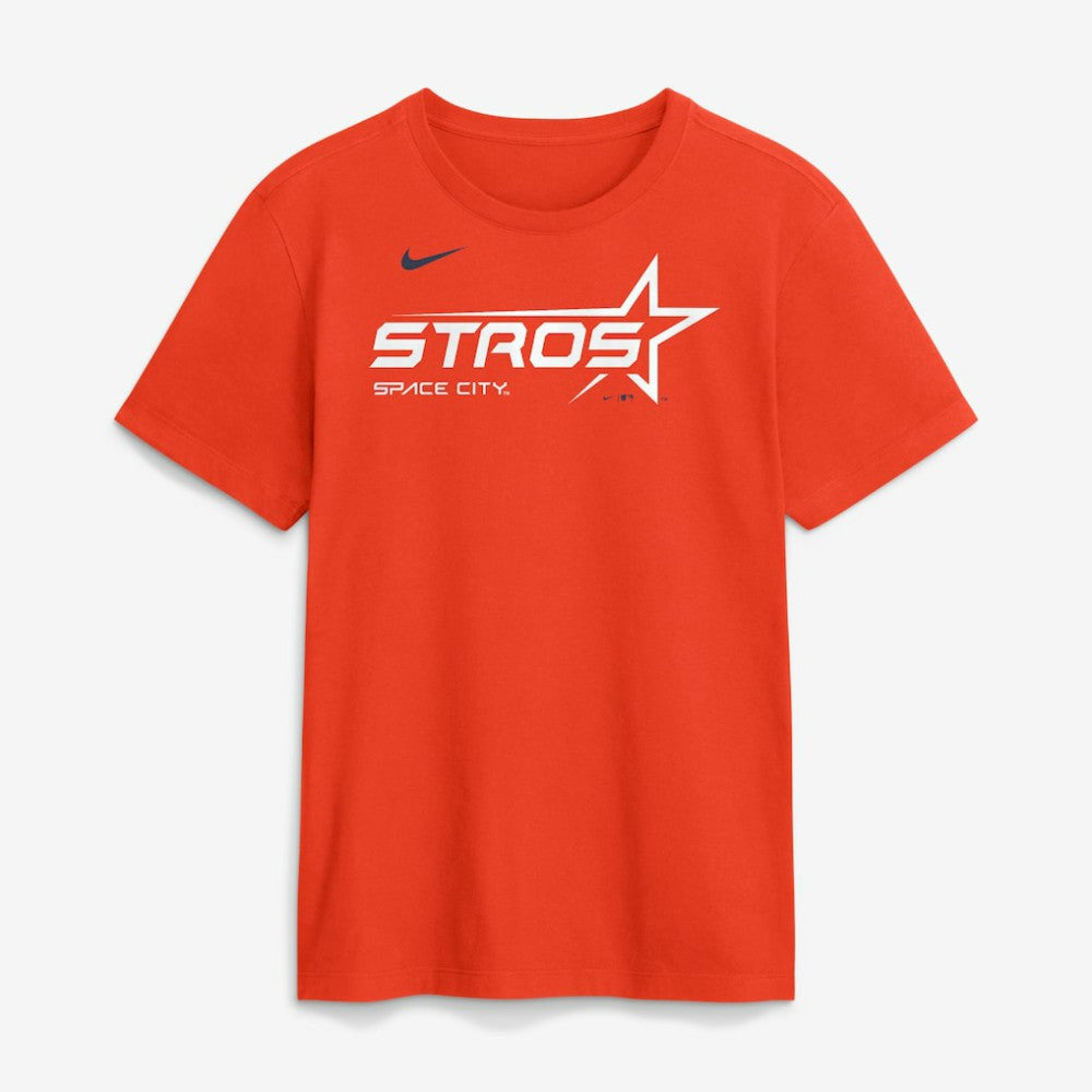 Houston Astros City Connect Wordmark T-Shirt - Orange | Nike