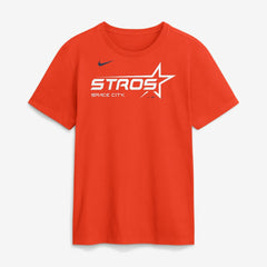 Houston Astros City Connect Wordmark T-Shirt - Orange | Nike