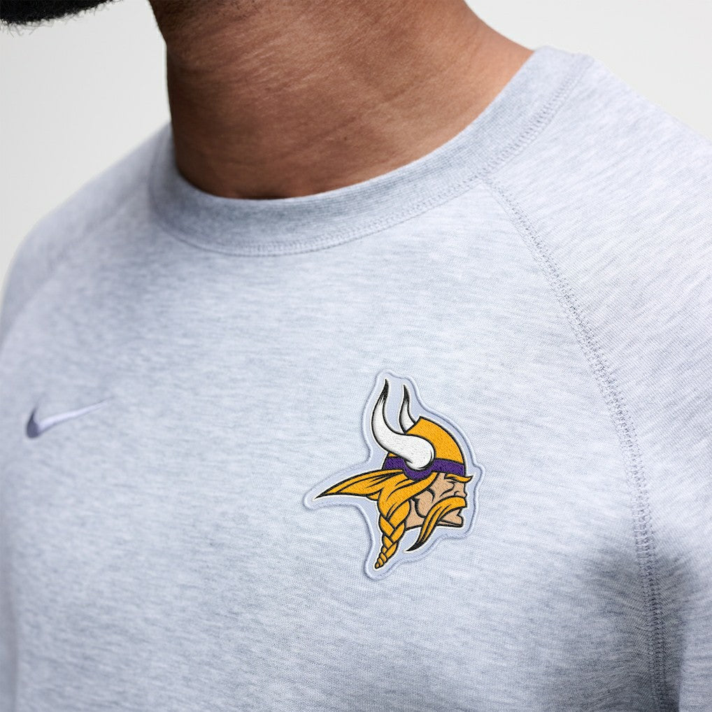 NFL Minnesota Vikings Tech Fleece Raglan Sweatshirt