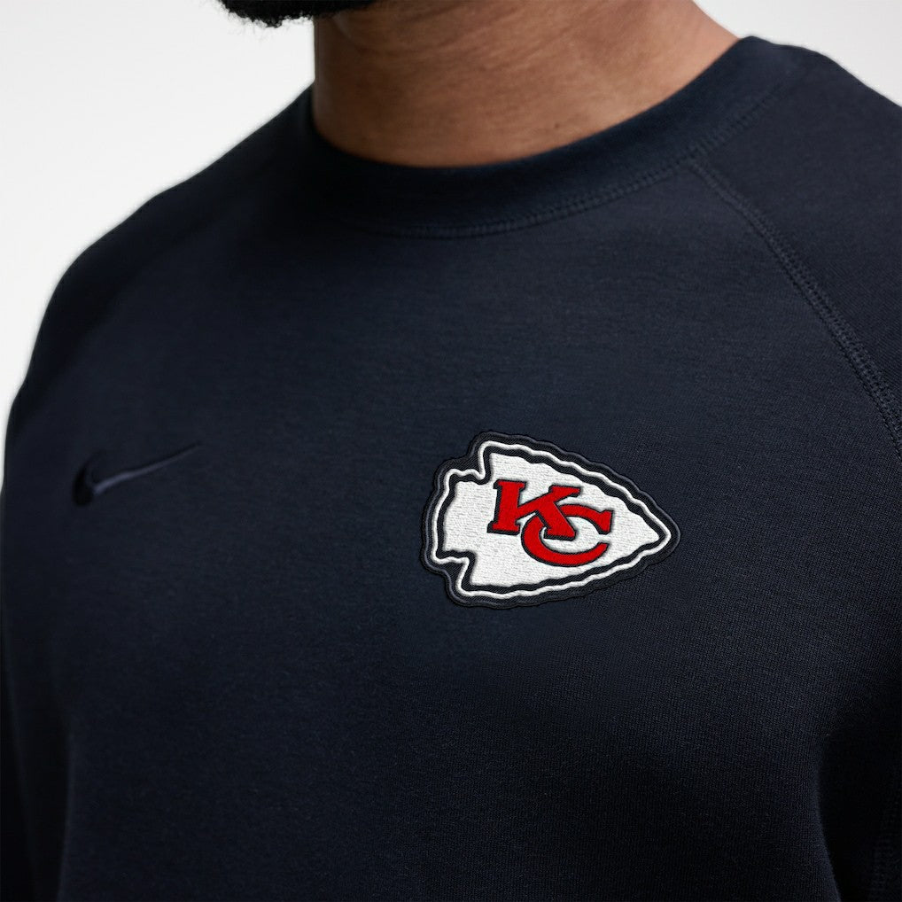 NFL Kansas City Chiefs Tech Fleece Raglan Sweatshirt