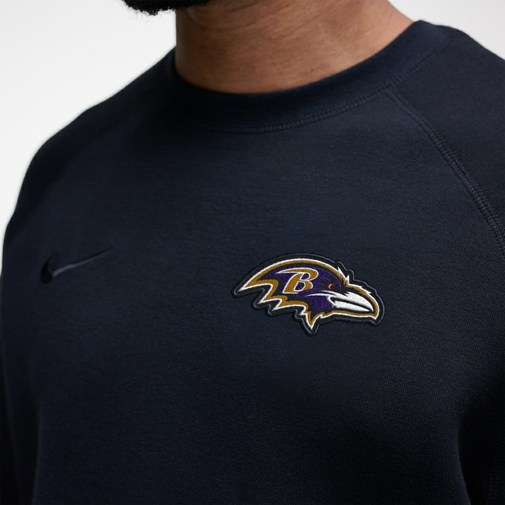 NFL Baltimore Ravens Tech Fleece Raglan Sweatshirt