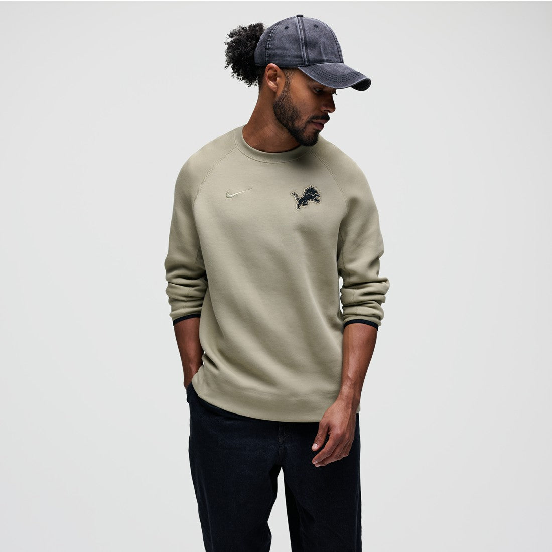 NFL Detroit Lions Tech Fleece Raglan Sweatshirt