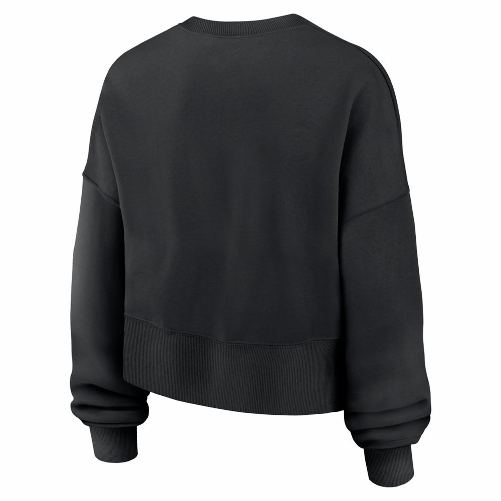 NFL Chicago Bears Women's Oversized High Hip Legacy Arch Phoenix Fleece Sweatshirt