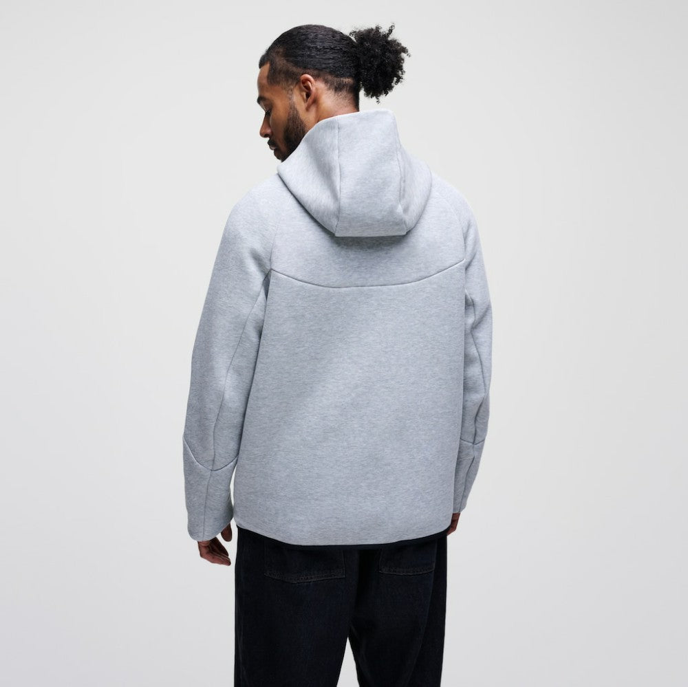 San Diego Padres Tech Fleece Raglan Full-Zip Windrunner Hoodie - Heather Gray | Nike