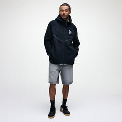 Los Angeles Dodgers Tech Fleece Raglan Full-Zip Windrunner Hoodie - Black | Nike
