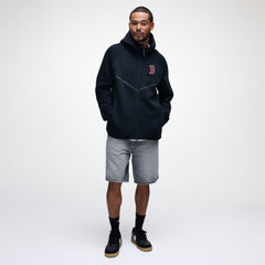 Boston Red Sox Tech Fleece Raglan Full-Zip Windrunner Hoodie - Black | Nike