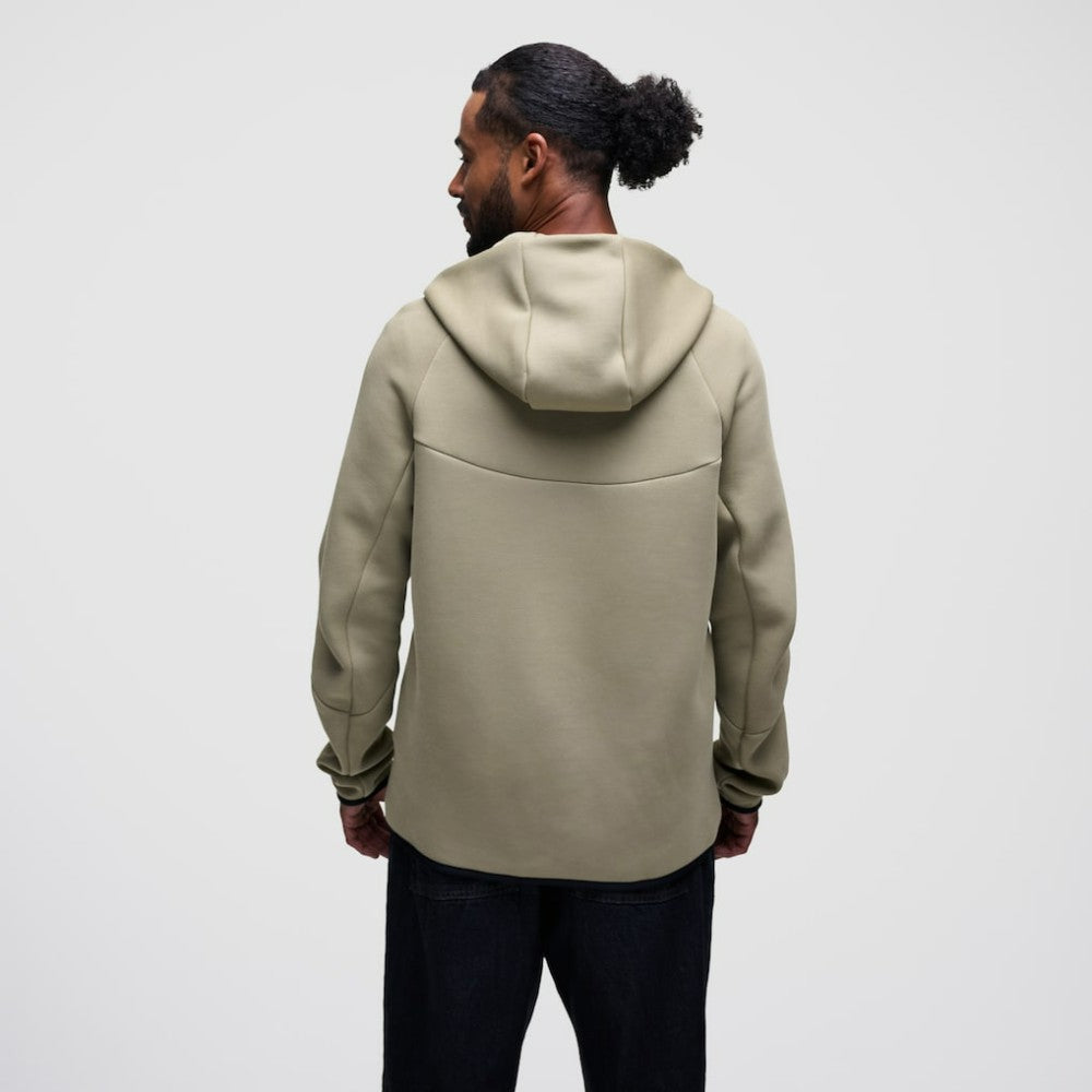 Detroit Tigers Tech Fleece Raglan Full-Zip Windrunner Hoodie - Tan | Nike