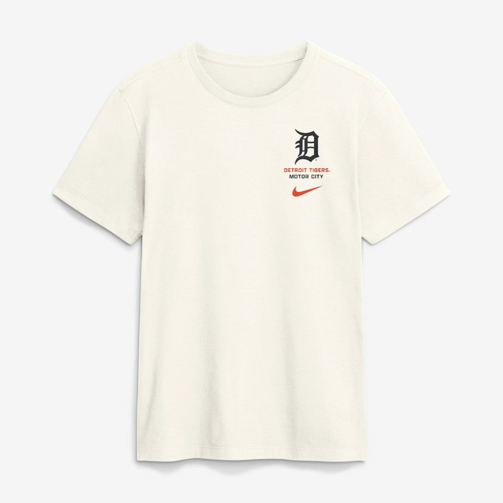 Detroit Tigers Primetime 2-Hit T-Shirt - Cream | Nike