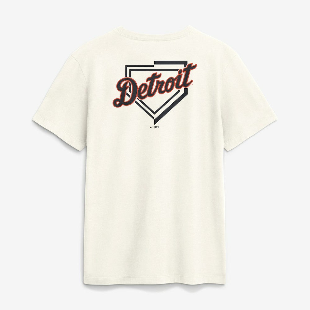 Detroit Tigers Primetime 2-Hit T-Shirt - Cream | Nike