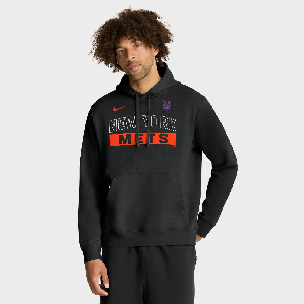 New York Mets Primetime Club Hoodie - Black | Nike