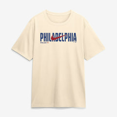 Philadelphia Phillies Swoosh Legend Dri-FIT T-Shirt - Cream | Nike