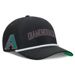 Arizona Diamondbacks Cooperstown Collection Rise Adjustable Hat - Black | Nike