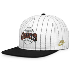 San Francisco Giants Cooperstown Collection Pro Adjustable Hat - White/Black | Nike