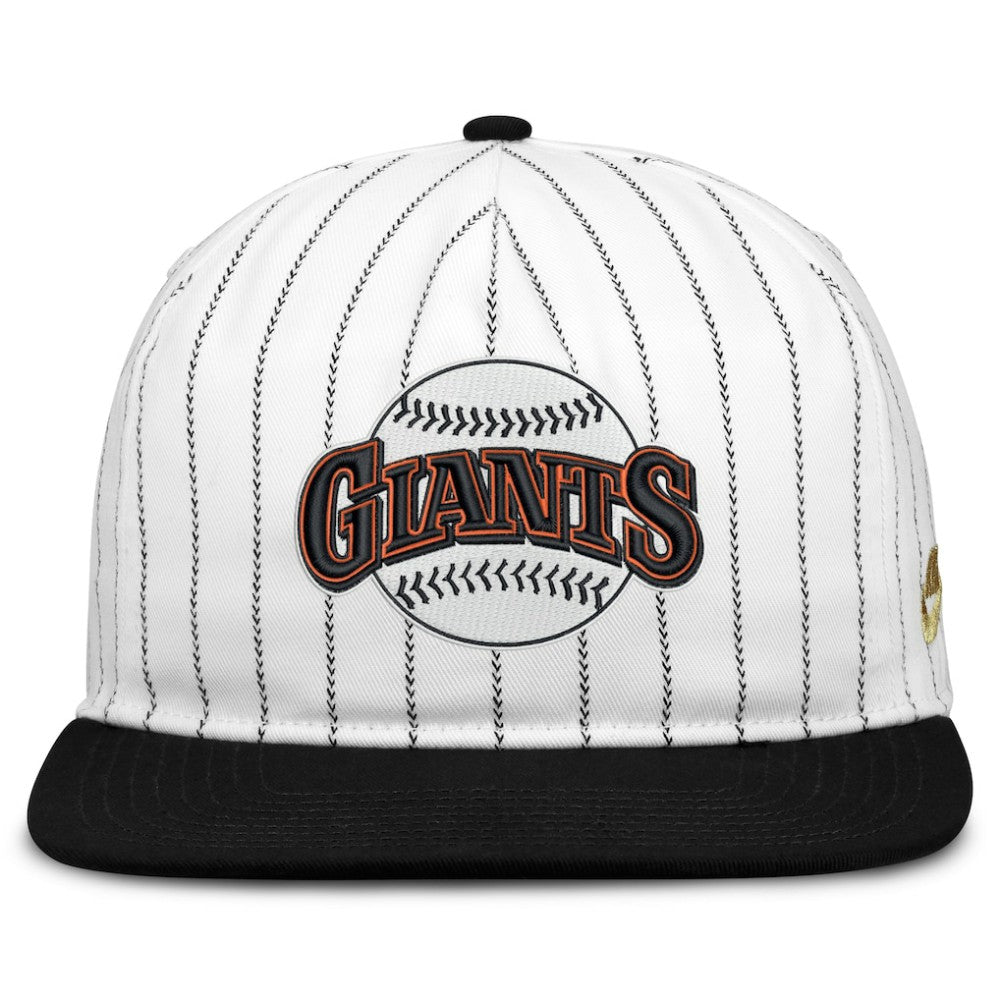 San Francisco Giants Cooperstown Collection Pro Adjustable Hat - White/Black | Nike