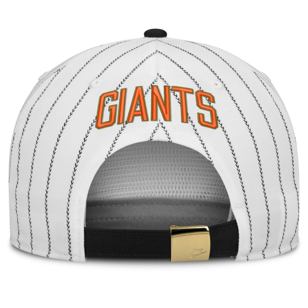 San Francisco Giants Cooperstown Collection Pro Adjustable Hat - White/Black | Nike