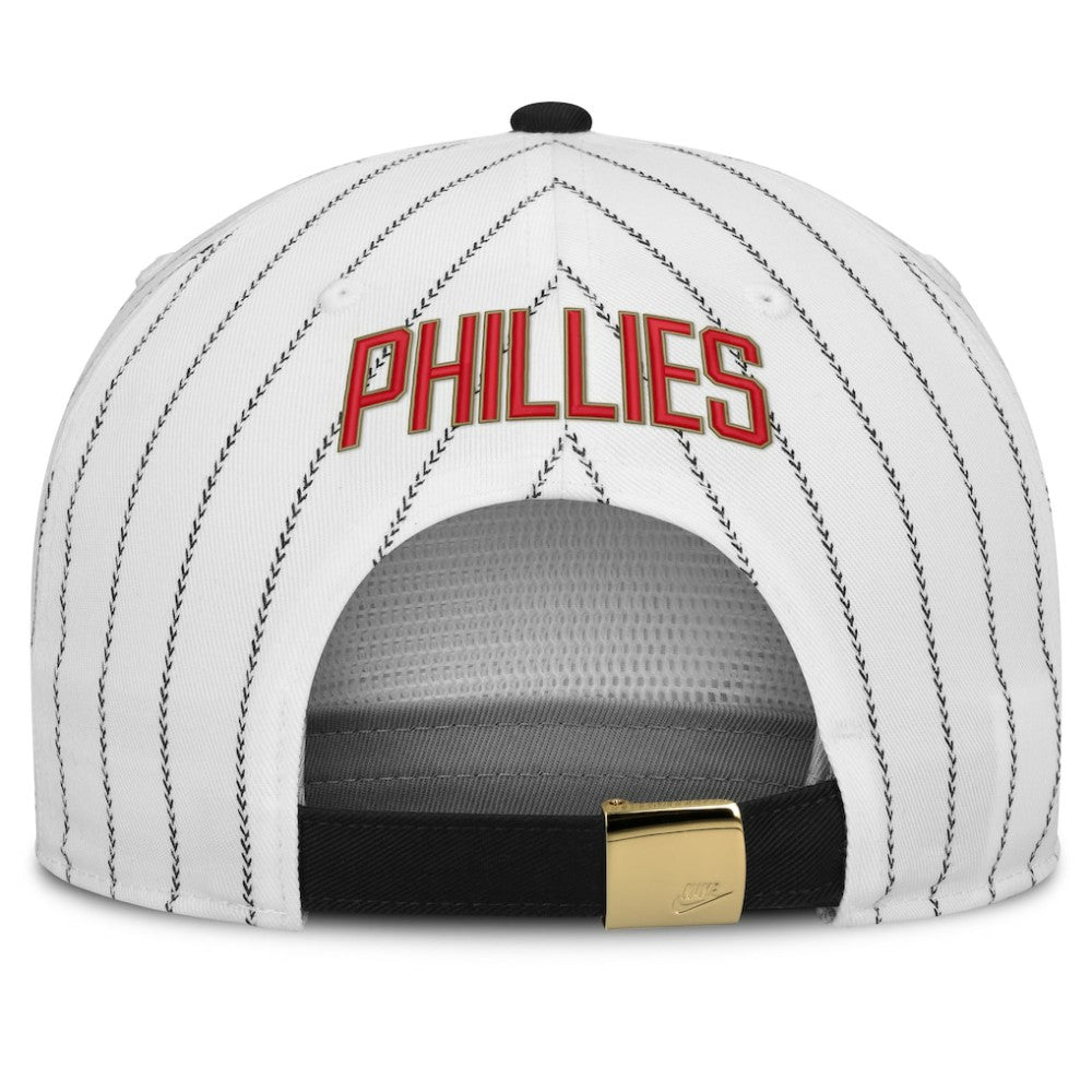 Philadelphia Phillies Cooperstown Collection Pro Adjustable Hat - White/Black | Nike