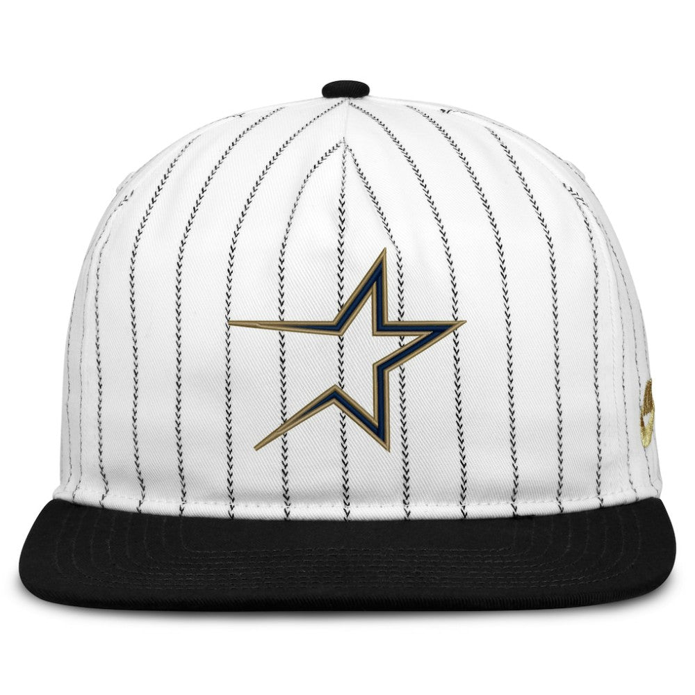 Houston Astros Cooperstown Collection Pro Adjustable Hat - White/Black | Nike