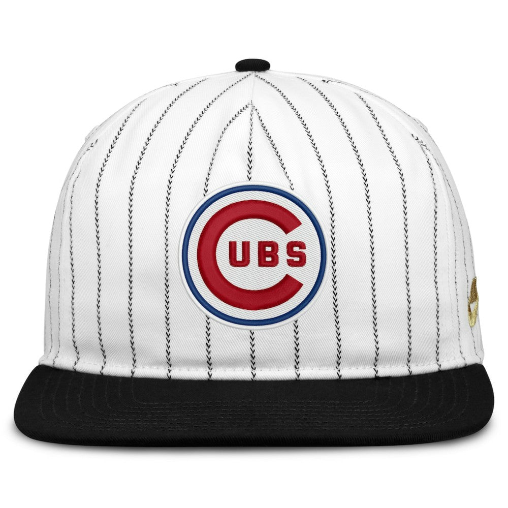 Chicago Cubs Cooperstown Collection Pro Adjustable Hat - White/Black | Nike