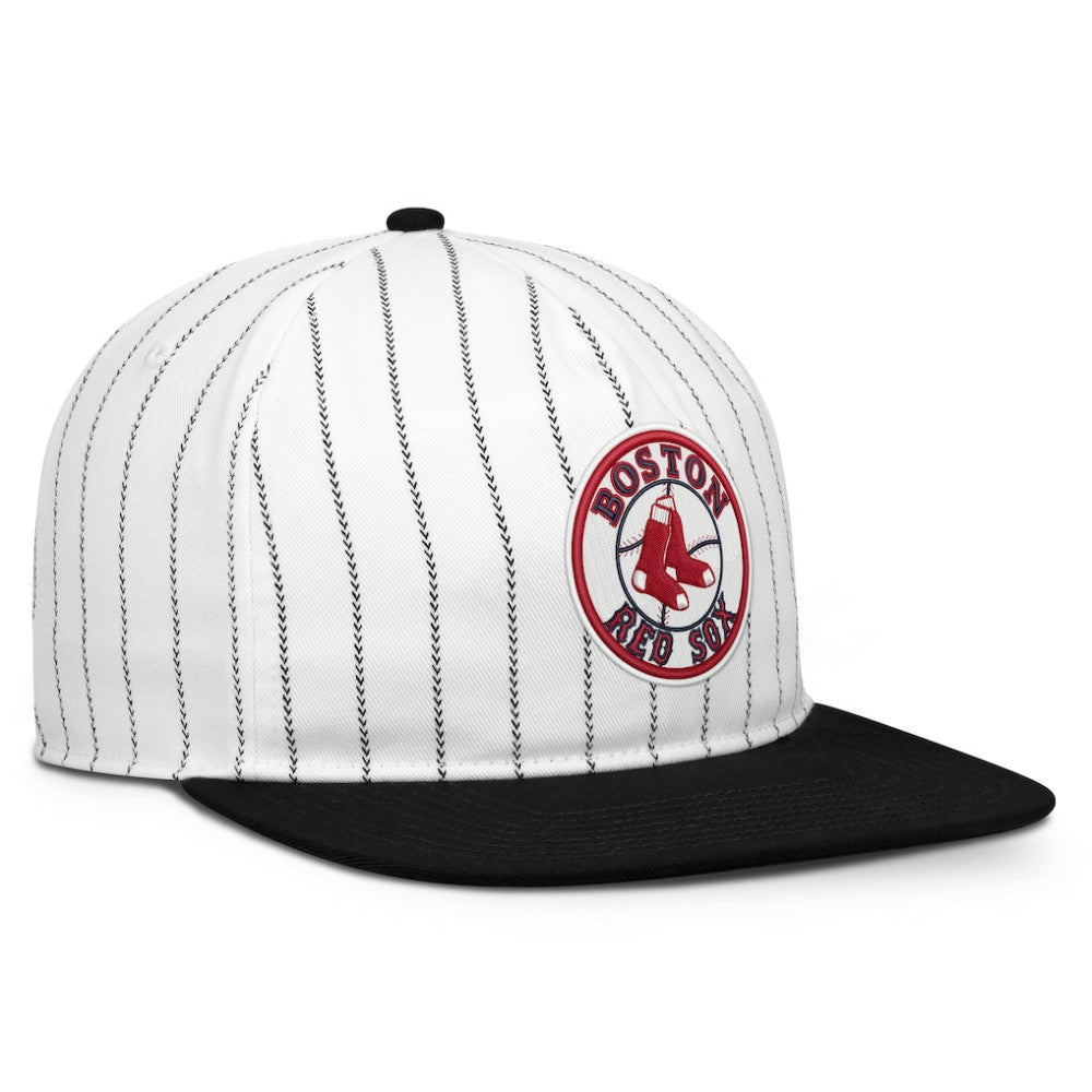Boston Red Sox Cooperstown Collection Pro Adjustable Hat - White/Black | Nike