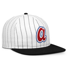 Atlanta Braves Cooperstown Collection Pro Adjustable Hat - White/Black | Nike