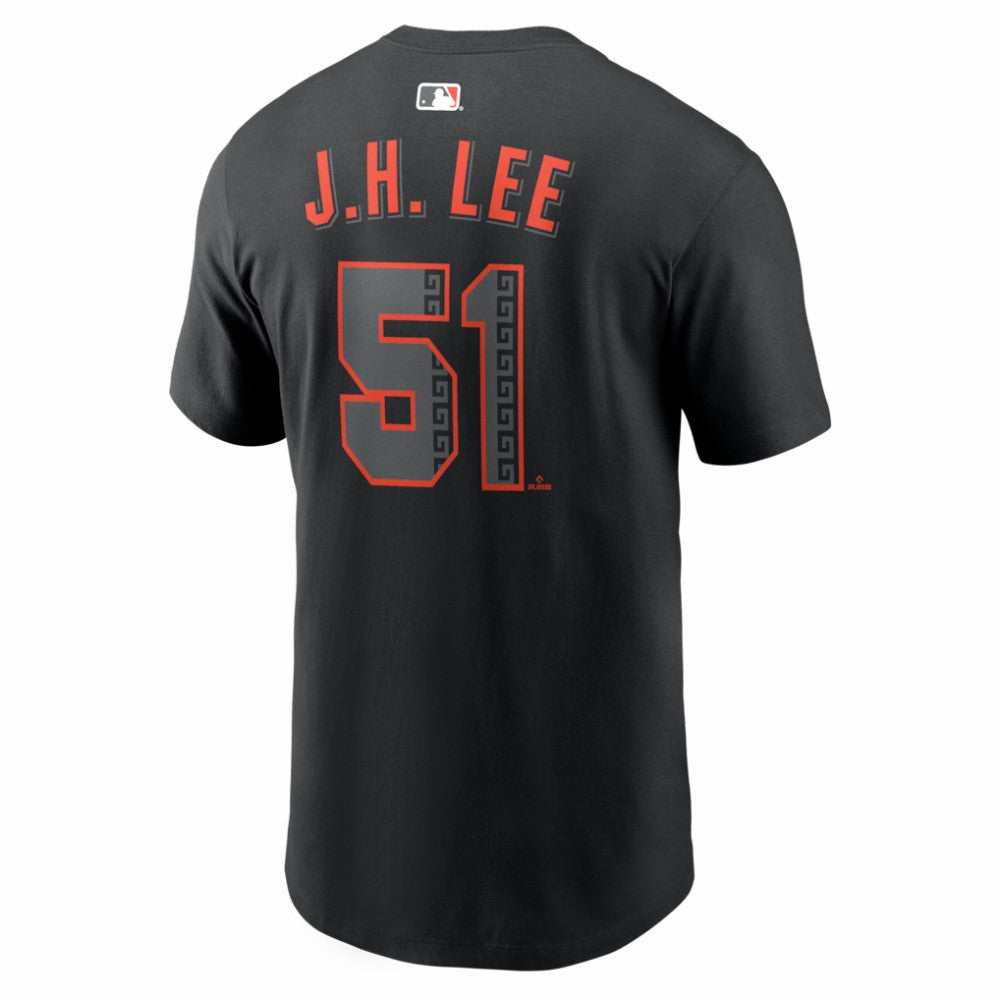 Jung Hoo Lee San Francisco Giants Alternate Name & Number T-Shirt - Black | Nike