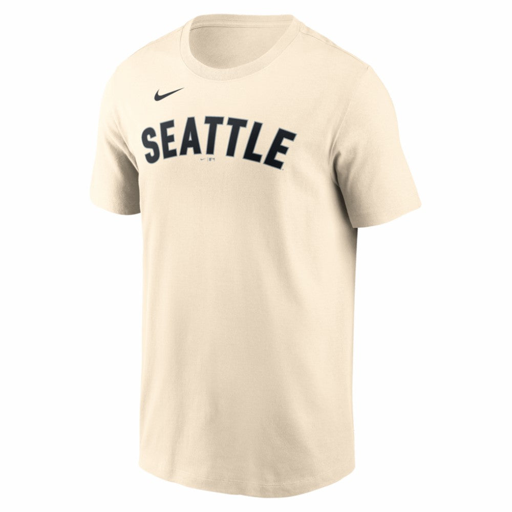 Julio Rodríguez Seattle Mariners Name & Number T-Shirt - Natural | Nike