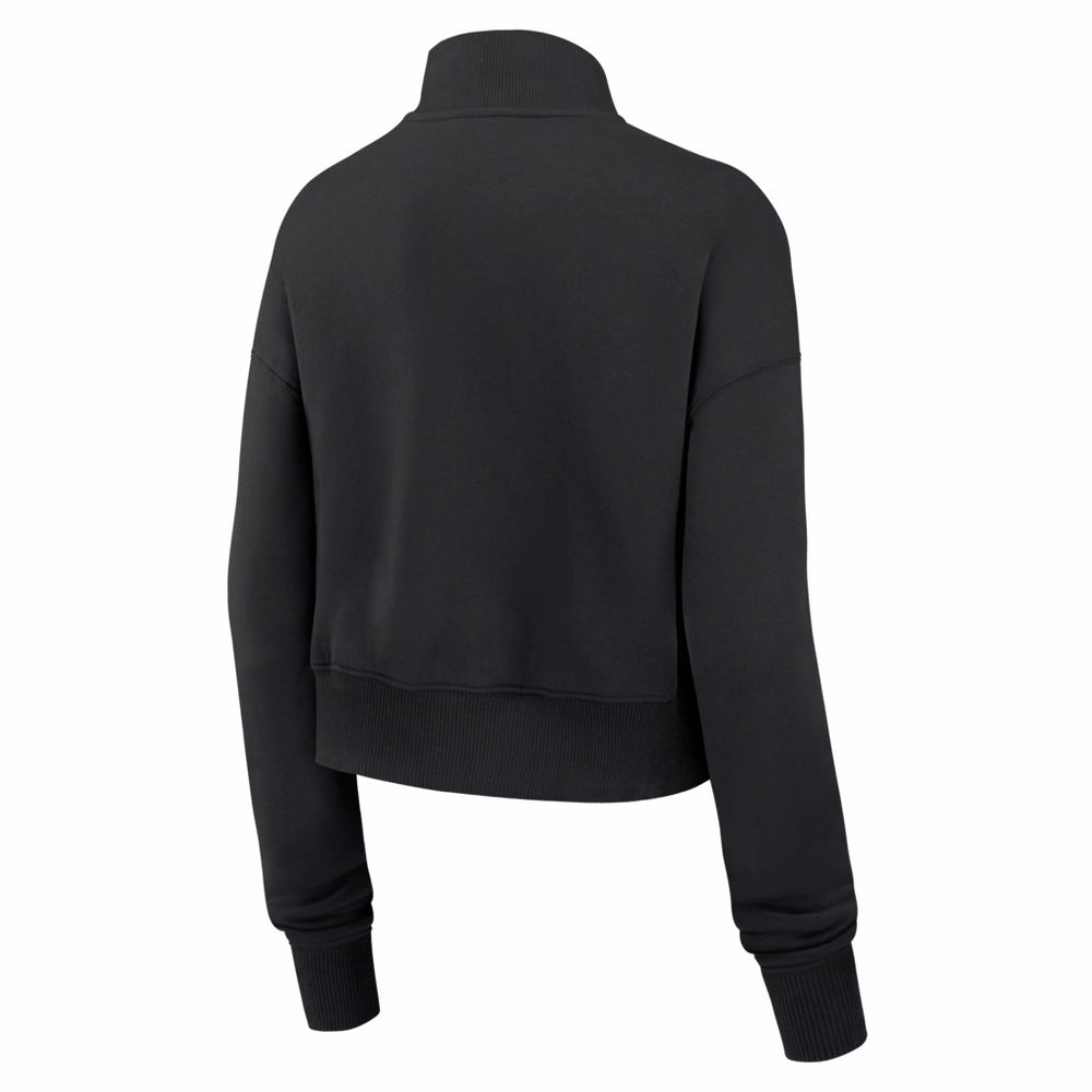 NFL Chicago Bears Women's Legacy Phoenix Fleece Cropped Half-Zip Sweatshirt
