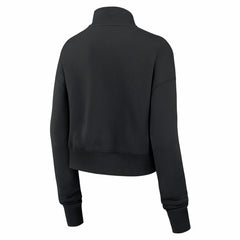 NFL Denver Broncos Women's Legacy Phoenix Fleece Cropped Half-Zip Sweatshirt