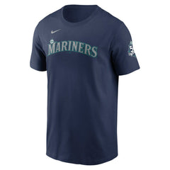 Julio Rodríguez Seattle Mariners 50th Season Name & Number T-Shirt - Navy | Nike