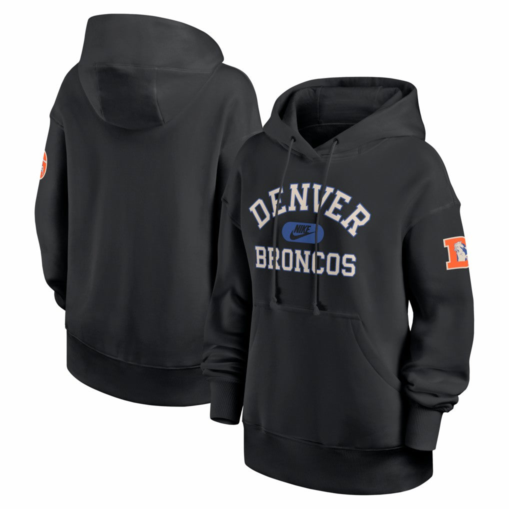NFL Denver Broncos Women's Oversized Legacy Phoenix Hoodie