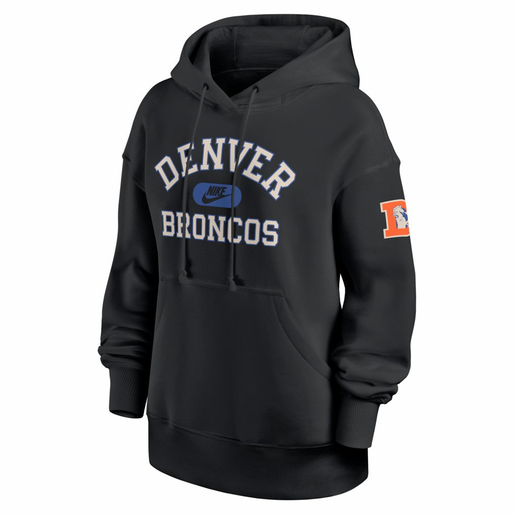 NFL Denver Broncos Women's Oversized Legacy Phoenix Hoodie
