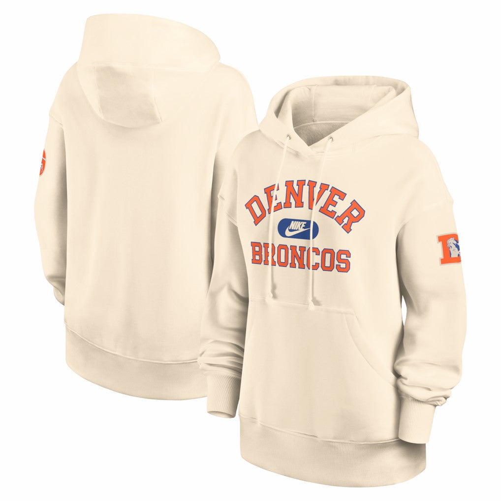 NFL Denver Broncos Women's Oversized Legacy Phoenix Hoodie