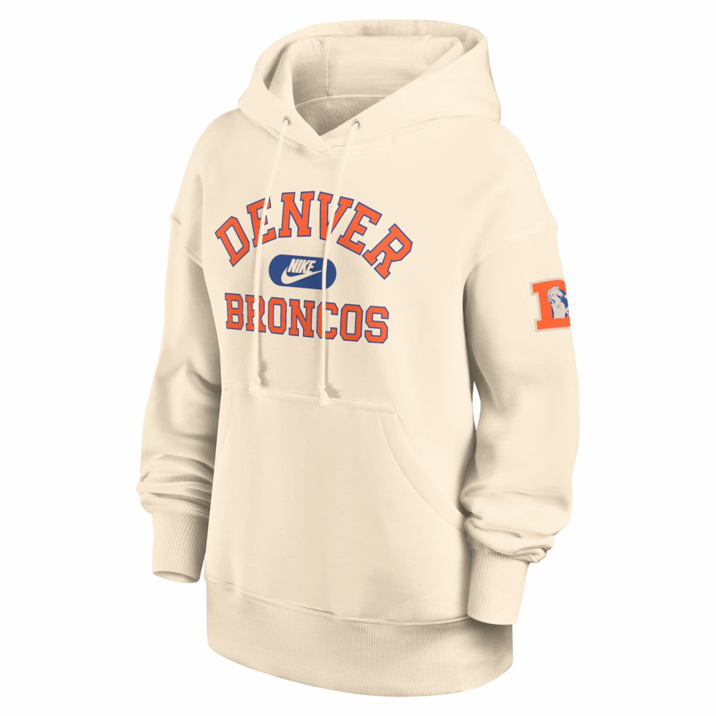NFL Denver Broncos Women's Oversized Legacy Phoenix Hoodie