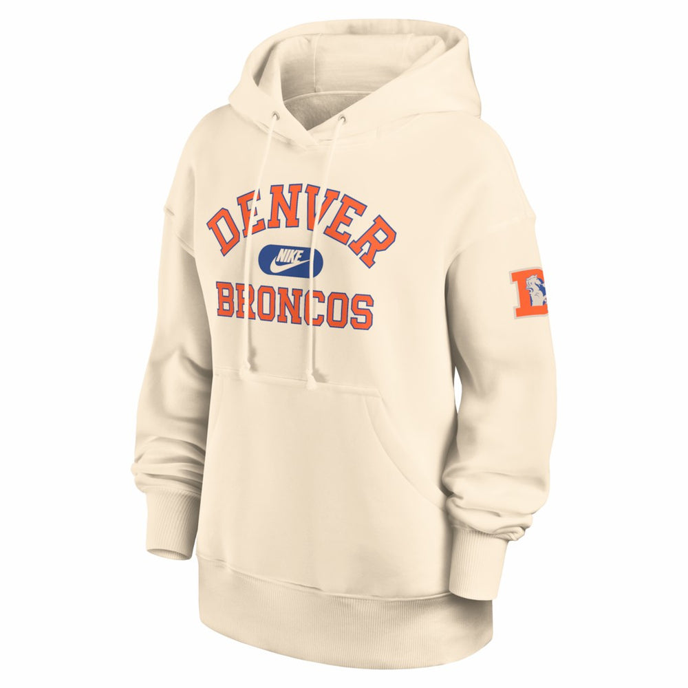 NFL Denver Broncos Women's Oversized Legacy Phoenix Hoodie
