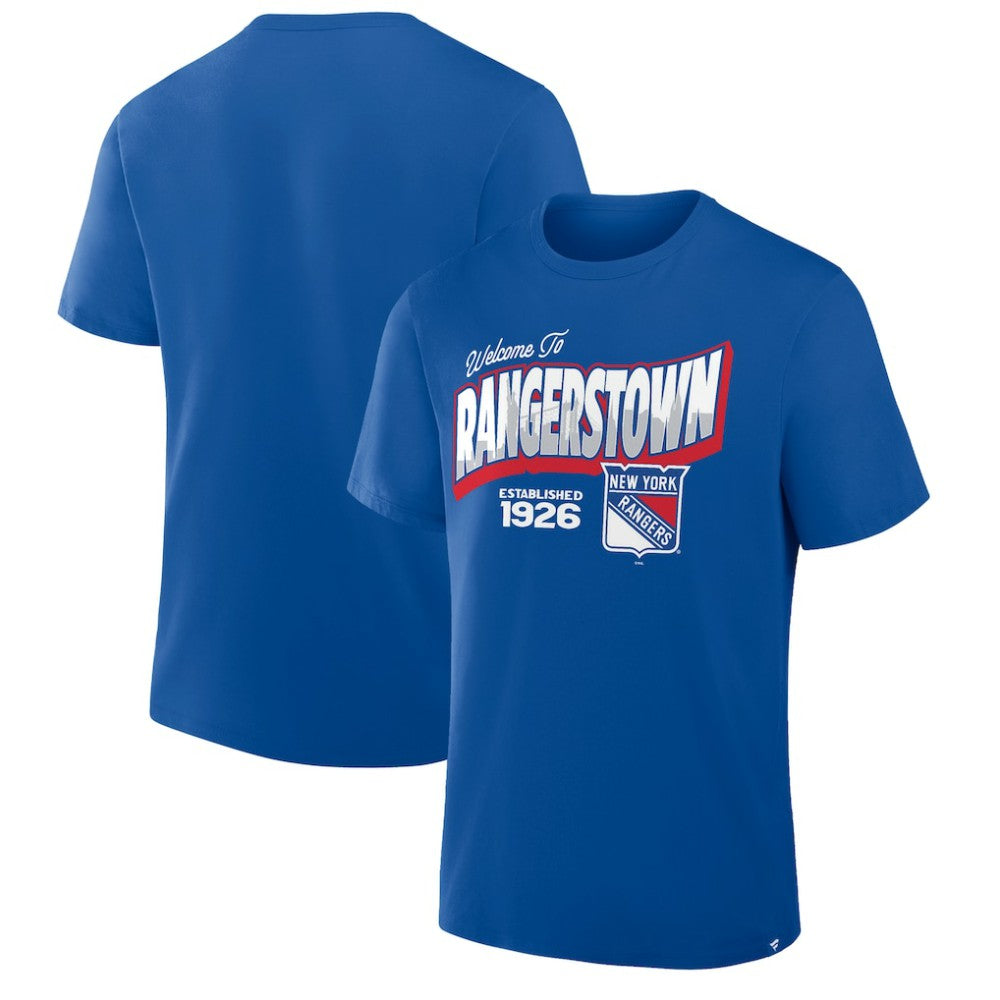 New York Rangers Fanatics Hometown Local T-Shirt