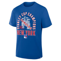 New York Rangers Fanatics 4x Stanley Cup Champions T-Shirt