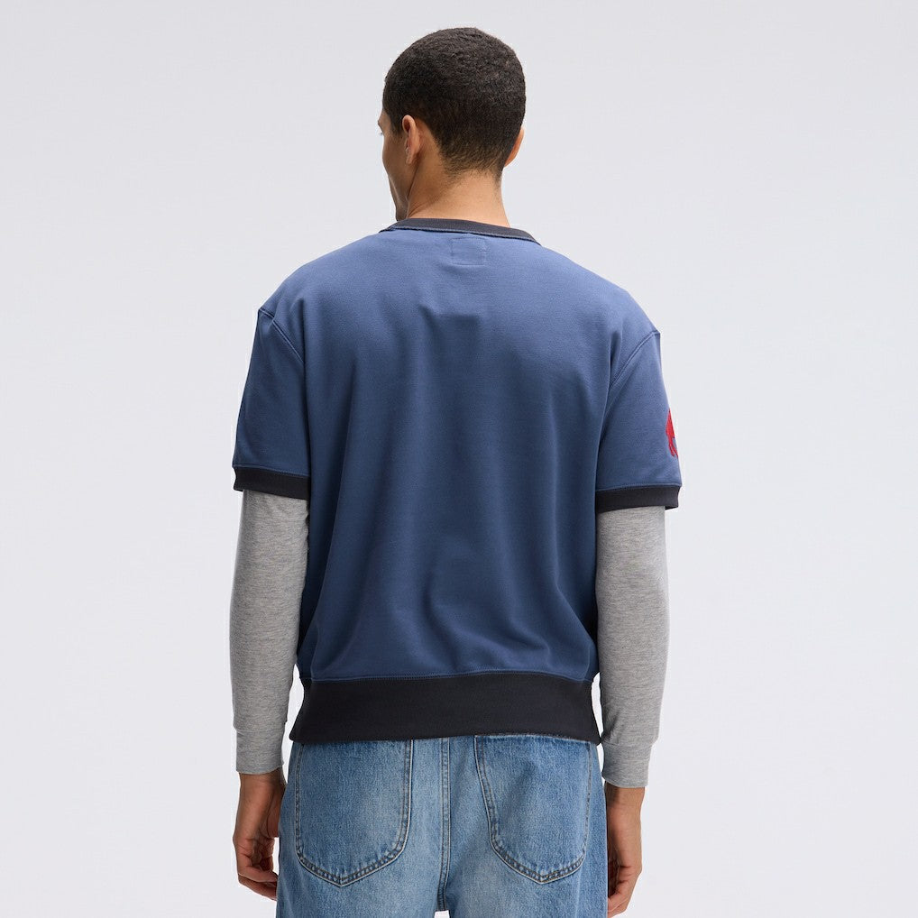 NFL Buffalo Bills IconicFleece Short Sleeve Sweatshirt