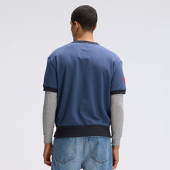 NFL Buffalo Bills IconicFleece Short Sleeve Sweatshirt