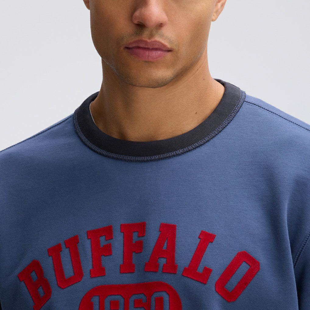 NFL Buffalo Bills IconicFleece Short Sleeve Sweatshirt