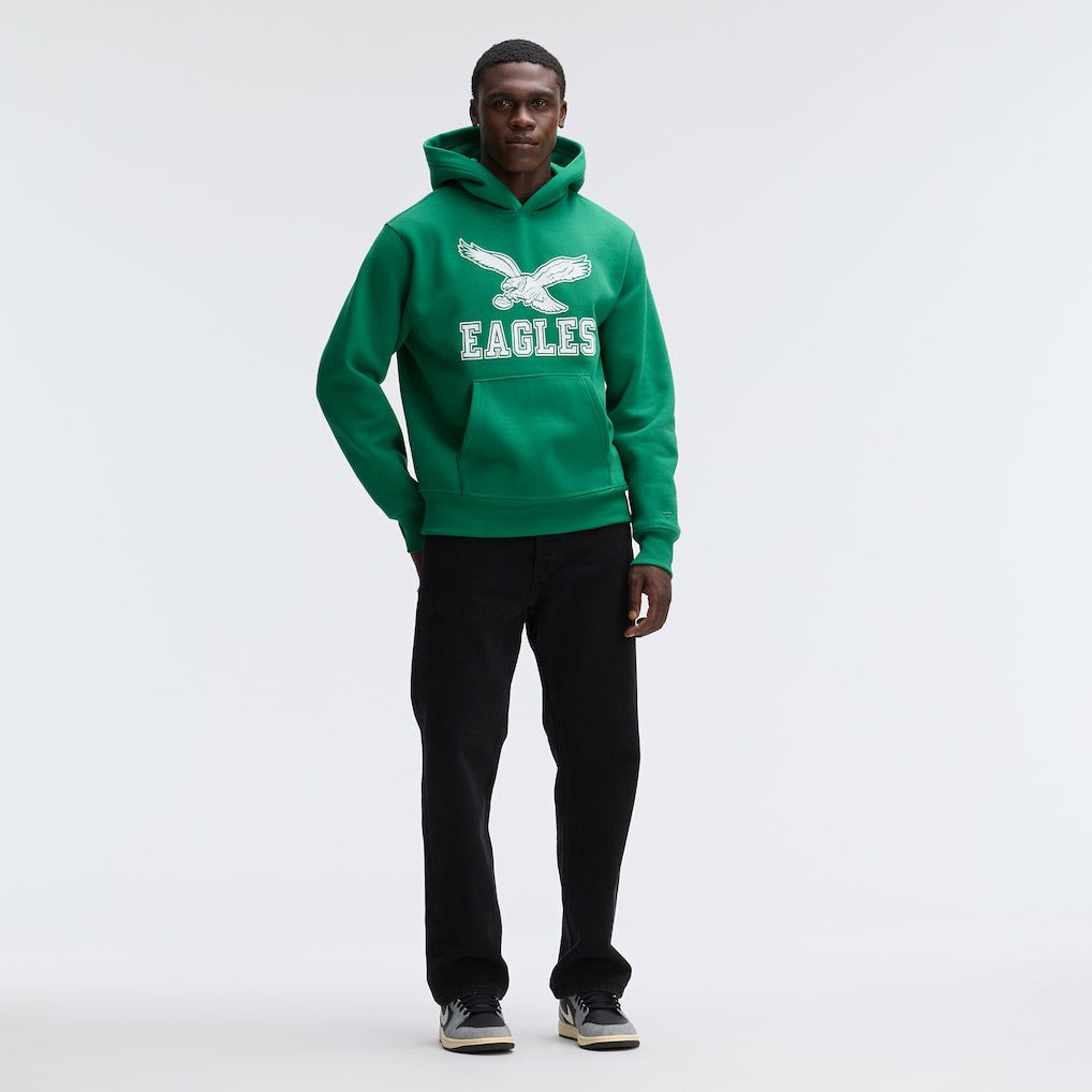 NFL Philadelphia Eagles IconicFleece Flocked Hoodie