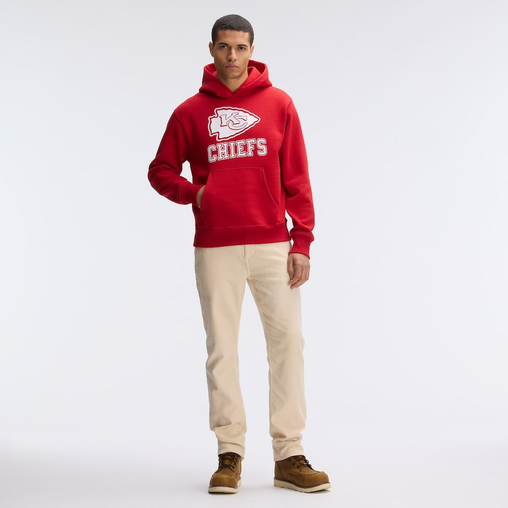 NFL Kansas City Chiefs IconicFleece Flocked Hoodie