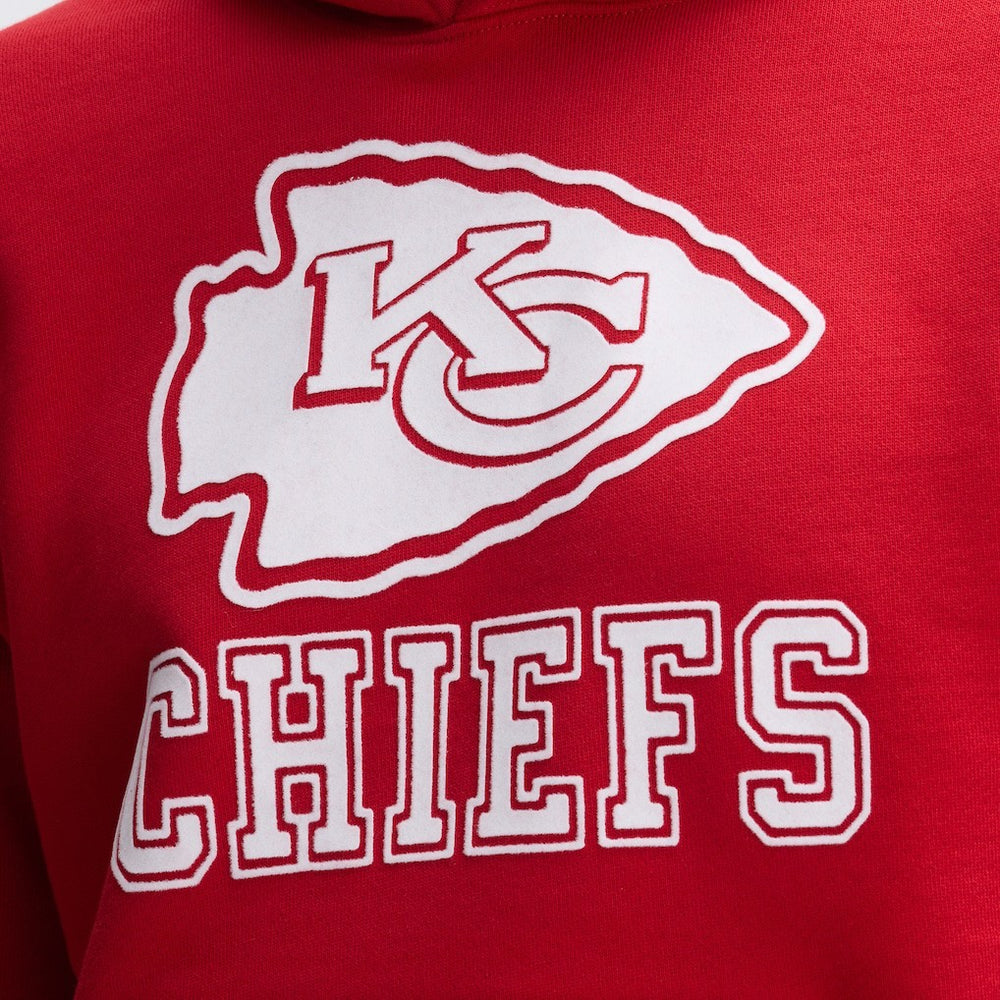 NFL Kansas City Chiefs IconicFleece Flocked Hoodie