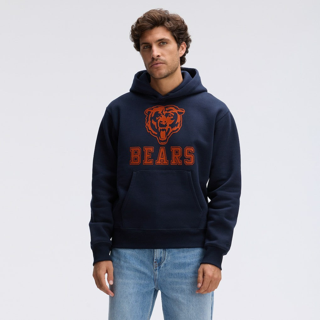 NFL Chicago Bears IconicFleece Flocked Hoodie