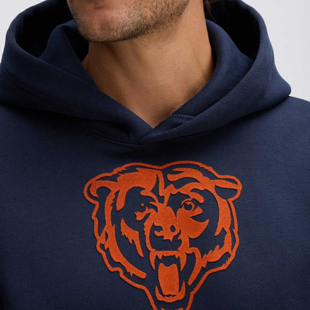 NFL Chicago Bears IconicFleece Flocked Hoodie