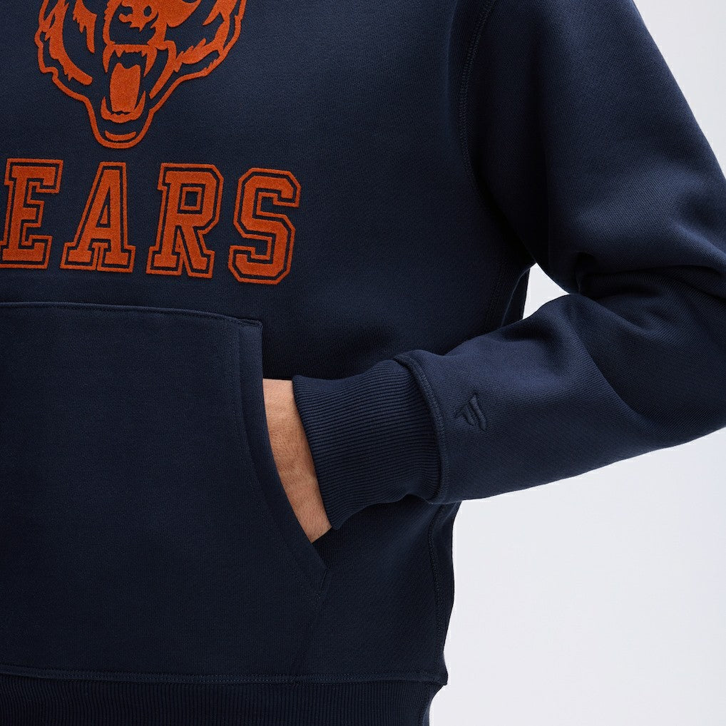 NFL Chicago Bears IconicFleece Flocked Hoodie