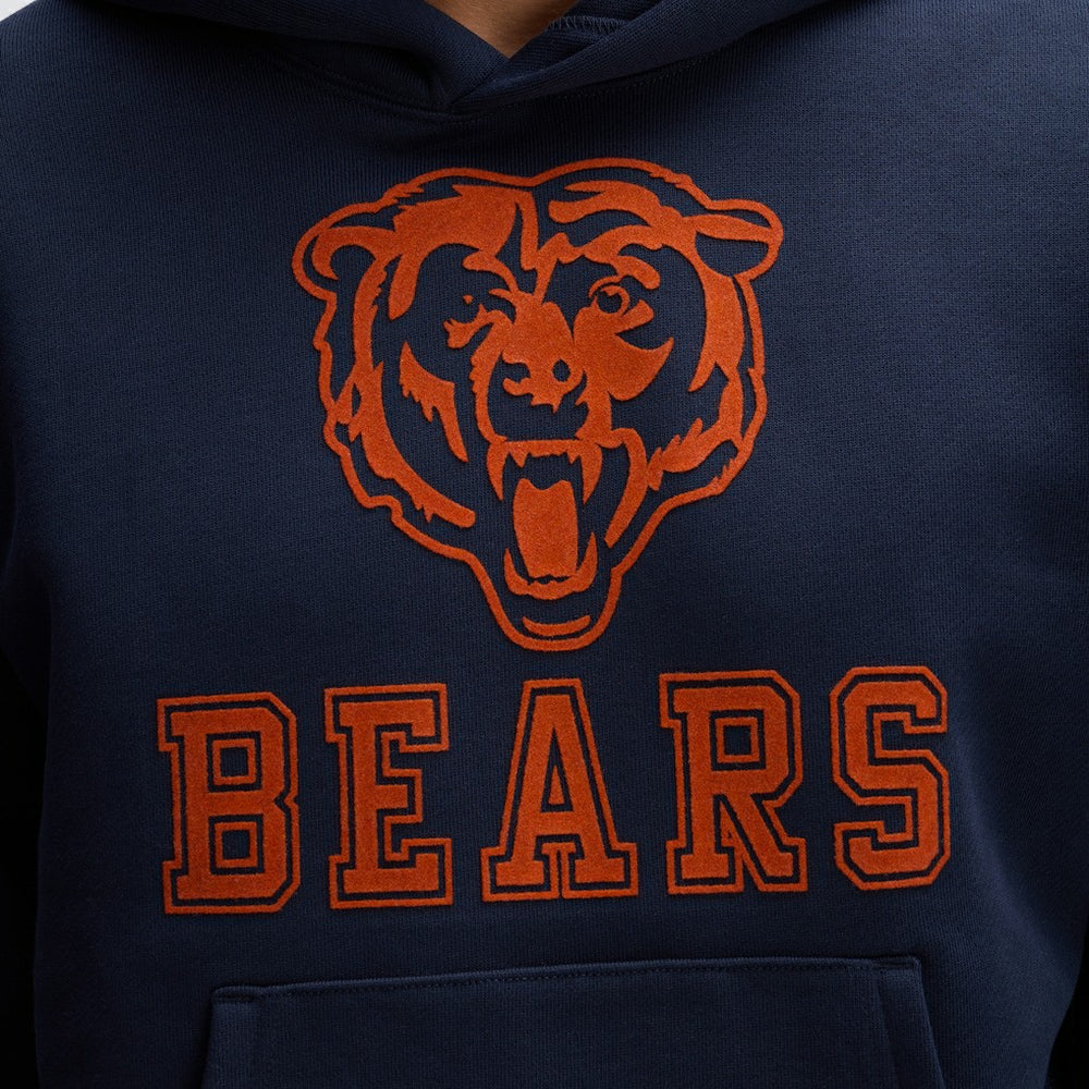NFL Chicago Bears IconicFleece Flocked Hoodie