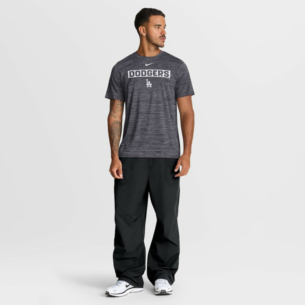 Los Angeles Dodgers Velocity Dri-FIT T-Shirt - Black | Nike